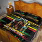 Jamaica Reggae Legend Tosh Quilt Bed Set Cannabis Pattern - African Pride