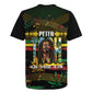 Jamaica Reggae Legend Tosh Rugby Jersey Cannabis Pattern - African Pride