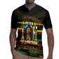 Jamaica Reggae Legend Tosh Rugby Jersey Cannabis Pattern - African Pride