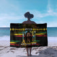Jamaica Reggae Legend Tosh Sarong Cannabis Pattern - African Pride