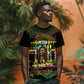 Jamaica Reggae Legend Tosh T shirt Cannabis Pattern - African Pride