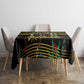 Jamaica Reggae Legend Tosh Tablecloth Cannabis Pattern - African Pride