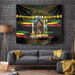 Jamaica Reggae Legend Tosh Tapestry Cannabis Pattern - African Pride