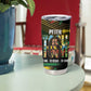 Jamaica Reggae Legend Tosh Tumbler Cup Cannabis Pattern - African Pride