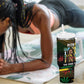 Jamaica Reggae Legend Tosh Tumbler With Handle Cannabis Pattern - African Pride
