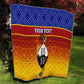 Personalised Eswatini Independence Day Quilt Swaziland Nguni Shield Gradient African Pattern
