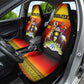 Personalised Uganda Independence Day Car Seat Cover Jamhuri ya Uganda Coat Of Arms