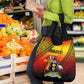 Personalised Uganda Independence Day Grocery Bag Jamhuri ya Uganda Coat Of Arms