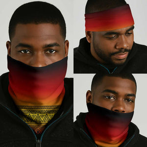 Uganda Independence Day Neck Gaiter Jamhuri ya Uganda Coat Of Arms - African Pride