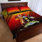 Personalised Uganda Independence Day Quilt Bed Set Jamhuri ya Uganda Coat Of Arms