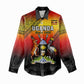 Personalised Uganda Independence Day Women Casual Shirt Jamhuri ya Uganda Coat Of Arms LT14