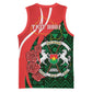 Personalized Burkina Faso Republic Day Basketball Jersey Bogolan Mudcloth - Coat Of Arms Design - African Pride