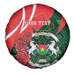 Personalized Burkina Faso Republic Day Spare Tire Cover Bogolan Mudcloth - Coat Of Arms Design