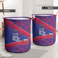 Port-au-Prince Afro-Haitians Laundry Basket Ayiti Map Pòtoprens Flag Color - African Pride