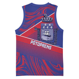 Port-au-Prince Afro-Haitians Basketball Jersey Ayiti Map Pòtoprens Flag Color - African Pride