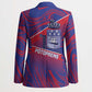 Port-au-Prince Afro-Haitians Blazer Ayiti Map Pòtoprens Flag Color - African Pride