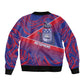 Port-au-Prince Afro-Haitians Bomber Jacket Ayiti Map Pòtoprens Flag Color - African Pride