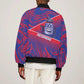 Port-au-Prince Afro-Haitians Bomber Jacket Ayiti Map Pòtoprens Flag Color - African Pride