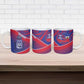 Port-au-Prince Afro-Haitians Ceramic Mug Ayiti Map Pòtoprens Flag Color - African Pride