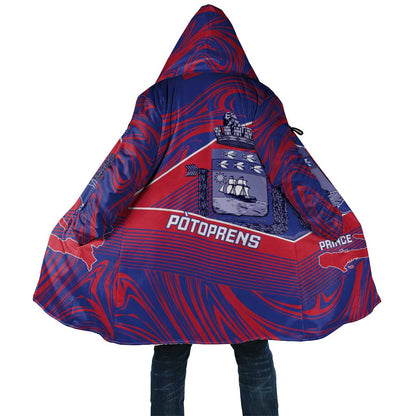 Port-au-Prince Afro-Haitians Cloak Ayiti Map Pòtoprens Flag Color - African Pride