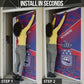 Port-au-Prince Afro-Haitians Door Cover Ayiti Map Pòtoprens Flag Color - African Pride