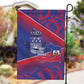 Port-au-Prince Afro-Haitians Garden Flag Ayiti Map Pòtoprens Flag Color - African Pride