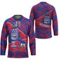 Port-au-Prince Afro-Haitians Hockey Jersey Ayiti Map Pòtoprens Flag Color - African Pride