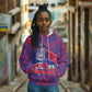 Port-au-Prince Afro-Haitians Hoodie Ayiti Map Pòtoprens Flag Color - African Pride