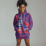 Port-au-Prince Afro-Haitians Hoodie Dress Ayiti Map Pòtoprens Flag Color - African Pride