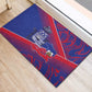 Port-au-Prince Afro-Haitians Rubber Doormat Ayiti Map Pòtoprens Flag Color - African Pride