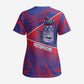 Port-au-Prince Afro-Haitians Scrub Top Ayiti Map Pòtoprens Flag Color - African Pride