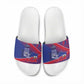 Port-au-Prince Afro-Haitians Slide Sandals Ayiti Map Pòtoprens Flag Color - African Pride