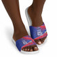 Port-au-Prince Afro-Haitians Slide Sandals Ayiti Map Pòtoprens Flag Color - African Pride