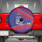 Port-au-Prince Afro-Haitians Spare Tire Cover Ayiti Map Pòtoprens Flag Color - African Pride