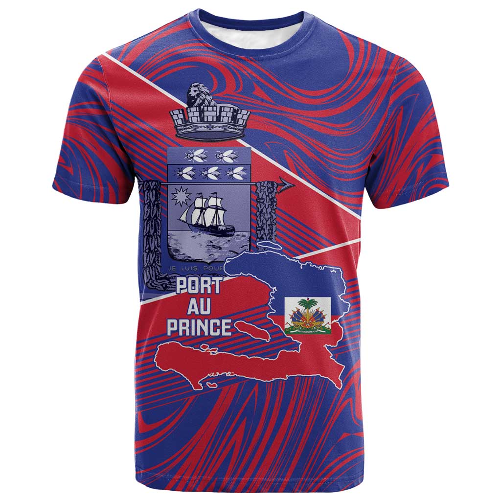 Port-au-Prince Afro-Haitians T shirt Ayiti Map Pòtoprens Flag Color LT14