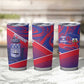 Port-au-Prince Afro-Haitians Tumbler Cup Ayiti Map Pòtoprens Flag Color - African Pride