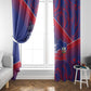 Port-au-Prince Afro-Haitians Window Curtain Ayiti Map Pòtoprens Flag Color - African Pride