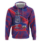 Port-au-Prince Afro-Haitians Zip Hoodie Ayiti Map Pòtoprens Flag Color - African Pride