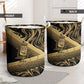Port-au-Prince Afro-Haitians Laundry Basket Ayiti Map Pòtoprens Gold Color - African Pride