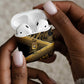 Port-au-Prince Afro-Haitians AirPods Case Ayiti Map Pòtoprens Gold Color - African Pride
