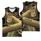 Port-au-Prince Afro-Haitians Basketball Jersey Ayiti Map Pòtoprens Gold Color - African Pride