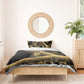 Port-au-Prince Afro-Haitians Bedding Set Ayiti Map Pòtoprens Gold Color - African Pride