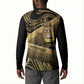 Port-au-Prince Afro-Haitians Button Sweatshirt Ayiti Map Pòtoprens Gold Color
