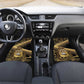 Port-au-Prince Afro-Haitians Car Mats Ayiti Map Pòtoprens Gold Color - African Pride