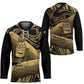 Port-au-Prince Afro-Haitians Hockey Jersey Ayiti Map Pòtoprens Gold Color - African Pride