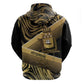 Port-au-Prince Afro-Haitians Hoodie Ayiti Map Pòtoprens Gold Color - African Pride
