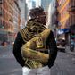 Port-au-Prince Afro-Haitians Hoodie Ayiti Map Pòtoprens Gold Color - African Pride