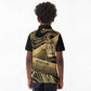 Port-au-Prince Afro-Haitians Kid Polo Shirt Ayiti Map Pòtoprens Gold Color LT14