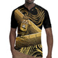 Port-au-Prince Afro-Haitians Rugby Jersey Ayiti Map Pòtoprens Gold Color LT14
