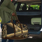 Port-au-Prince Afro-Haitians Travel Bag Ayiti Map Pòtoprens Gold Color - African Pride